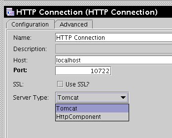 HTTP Connection - engine selector